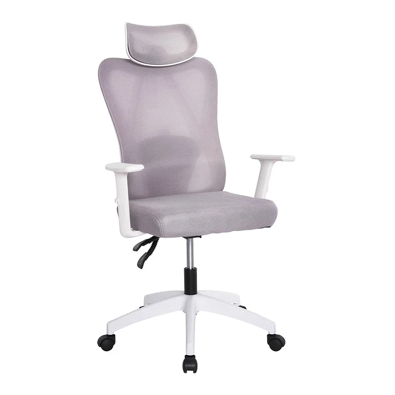 ΚΑΡΕΚΛΑ ΓΡΑΦΕΙΟΥ MEXER HM1195.02 ΓΚΡΙ MESH-ΜΕΤΑΛ.ΒΑΣΗ-ΣΚΕΛΕΤΟΣ ΛΕΥΚΟΣ 68x70x136Υεκ.