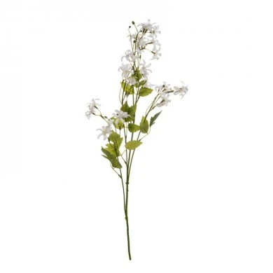 WHITE BLOSSOM STEM 88CM