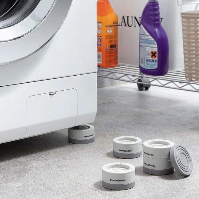 Anti-vibration washing machine feet set of 4 pcs. Ø6.7 x3.5cm.