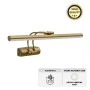 Strop Megapap LED bathroom mirror sconce, metallic in gold color 35cm.
