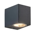 Wall light IP65 35W aluminum color gray 6.8x8.1x9.2cm.