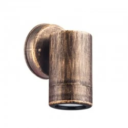 Wall sconce LED IP65 3W color rust 6x8.7x12cm.