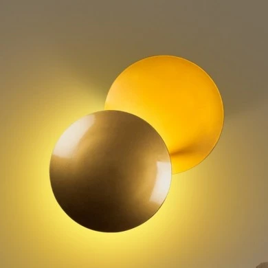 Mimoza Megapap Led wall lamp in gold color 25x16x25cm.