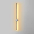 Trooper Megapap Led wall lamp in grey color 7x10x91cm.