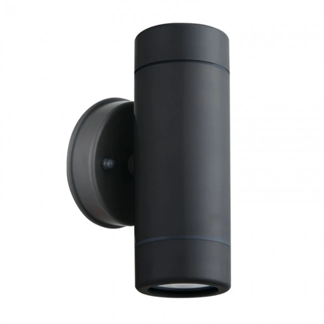 Wall sconce LED Up/Down IP65 2x3W color dark grey 6x8.7x15.8cm.