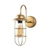 Vole Megapap E27 wall lamp in gold color 10x12x32cm.