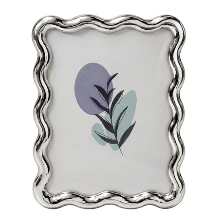WAVY PHOTO FRAME IN SILVER COLOR 17X12CM