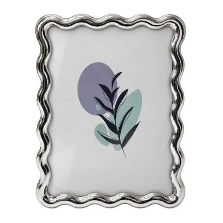 WAVY PHOTO FRAME IN SILVER COLOR 20X15CM