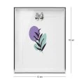 METAL PHOTO FRAME IN SILVER COLOR 18X13CM
