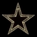 STANDING STAR 100X15X100 CM WITH 1600 WARM WHITE LED LIGHTS IP44