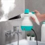 Steany 1000W handheld steam cleaner with 9 parts 0.35L