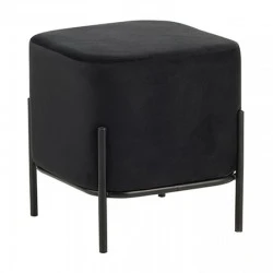 BELLA/S ΣΚΑΜΠΟ BLACK VELVET ΥΦΑΣΜΑ 36X36Χ38εκ.