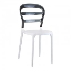 ΒΙΒΙ WHITE/BLACK TRANSP.ΚΑΡΕΚΛΑ - 32.0048