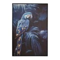 BLUE PARROT ΧΡΥΣΟΤΥΠΙΑ 83Χ123ΕΚ ME ΜΑΥΡΗ ΚΟΡΝΙΖΑ ΣΕ ΤΥΠΩΜΕΝΟ ΚΑΜΒΑ