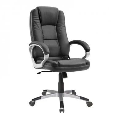 ΒΣ5600 ΜΑΥΡO PU ΠΟΛΥΘΡΟΝΑ ΓΡΑΦΕΙΟΥ - 01.0121