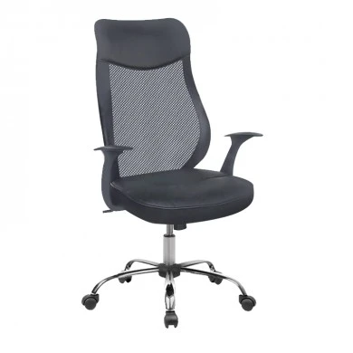 ΒΣ7600 ΜΑΥΡΟ MESH/PU ΠΟΛΥΘΡΟΝΑ ΓΡΑΦΕΙΟΥ - 01.0171