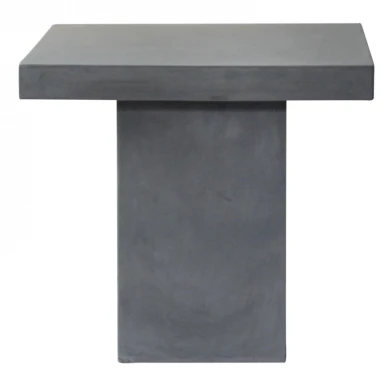 Concrete Cubic Τραπέζι 80X80Cm Cement Grey