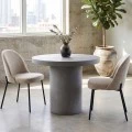 Concrete Cylinder Τραπέζι D.80Cm Cement Grey