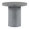 CONCRETE Cylinder Table D.80cm Cement Grey