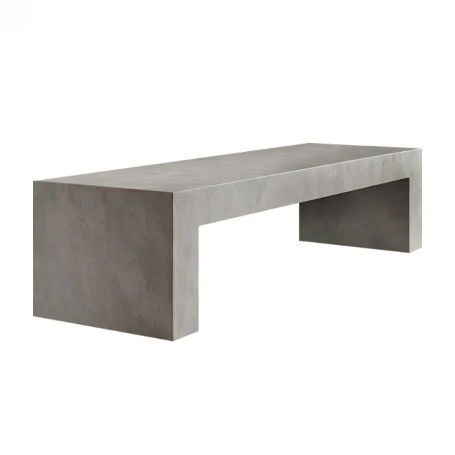 CONCRETE Bench 150x40cm Cement Grey