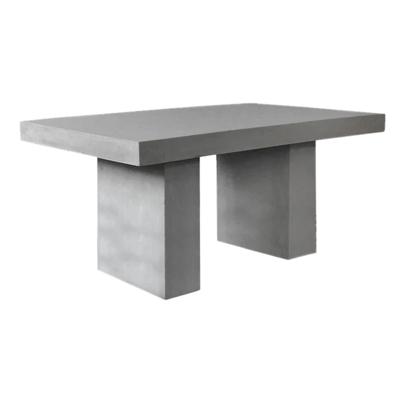 Concrete Τραπέζι 160X90Cm Cement Grey