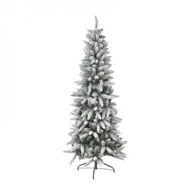 CHRISTMAS TREE FLOCKED PENCIL 210CM