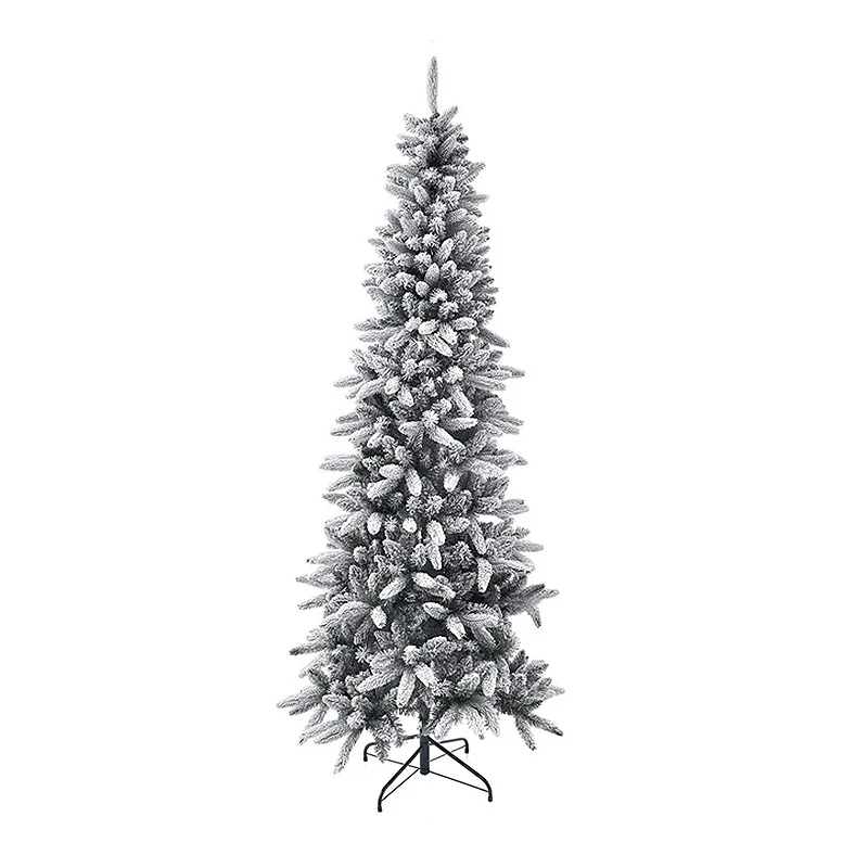 CHRISTMAS TREE FLOCKED PENCIL 240CM