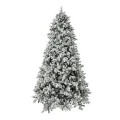 XMAS TREE FLOCKED SUGAR PINE 210CM