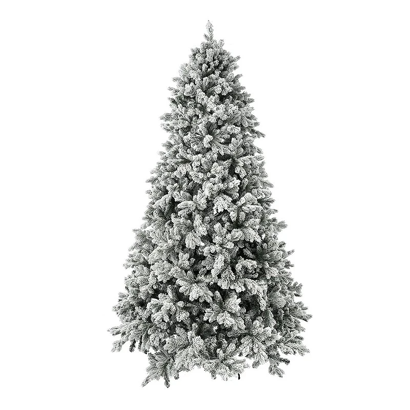 XMAS TREE FLOCKED SUGAR PINE 210CM