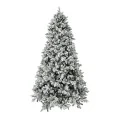 XMAS TREE FLOCKED SUGAR PINE 240CM