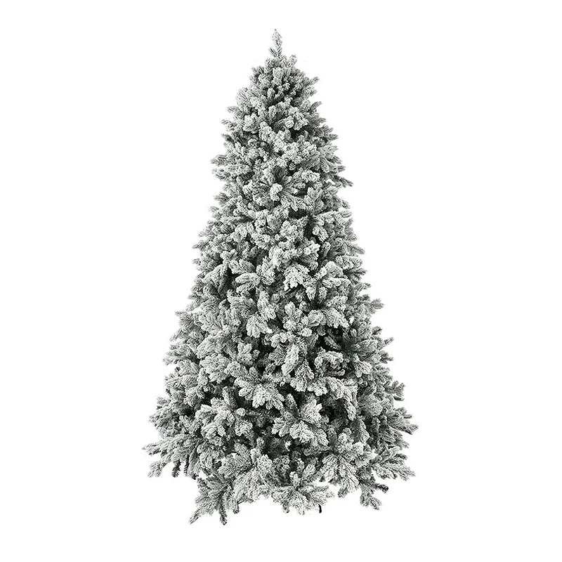 XMAS TREE FLOCKED SUGAR PINE 240CM