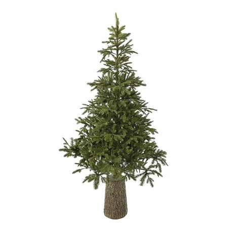 XMAS TREE MOUNTAIN PINE 240CM IN FIBER GLASS RESIN POT