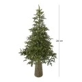 XMAS TREE MOUNTAIN PINE 240CM IN FIBER GLASS RESIN POT