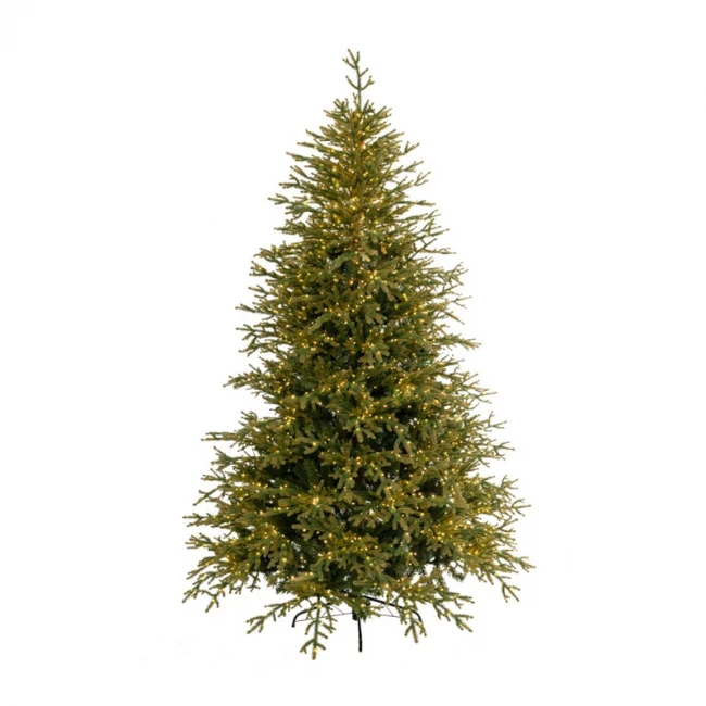ΔΕΝΔΡΟ PRE-LIT HIGHLANDS 180ΕΚ ΜΕ 2000 MICRO LED ΛΕΥΚΑ ΖΕΣΤΑ ΛΑΜΠΑΚΙΑ 8ΠΡΟΓΡΑΜ