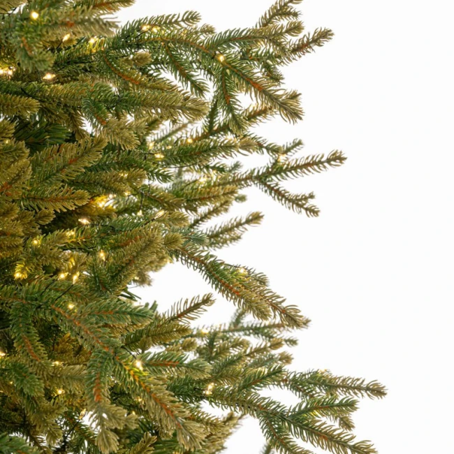 ΔΕΝΔΡΟ PRE-LIT HIGHLANDS 180ΕΚ ΜΕ 2000 MICRO LED ΛΕΥΚΑ ΖΕΣΤΑ ΛΑΜΠΑΚΙΑ 8ΠΡΟΓΡΑΜ