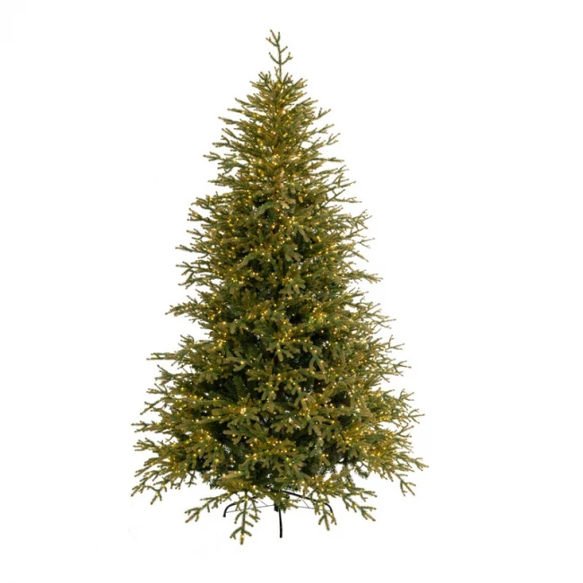 ΔΕΝΔΡΟ PRE-LIT HIGHLANDS 270ΕΚ ΜΕ 3600 MICRO LED ΛΕΥΚΑ ΖΕΣΤΑ ΛΑΜΠΑΚΙΑ 8ΠΡΟΓΡΑΜ