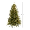 CHRISTMAS TREE PRE-LIT HIGHLANDS 270CM WITH 3600 LED COPPER WARM WHITE LIGHTS 8 FUNCTIONS
