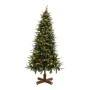 CHRISTMAS TREE PRE-LIT NOBLE FIR 180CM WITH 250 WARM WHITE LED AND MULTICLOLOR
