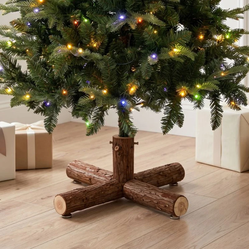 CHRISTMAS TREE PRE-LIT NOBLE FIR 180CM WITH 250 WARM WHITE LED AND MULTICLOLOR