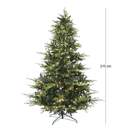 XMAS TREE PRE-LIT NORTH STAR 210CM WITH 450 LEDS