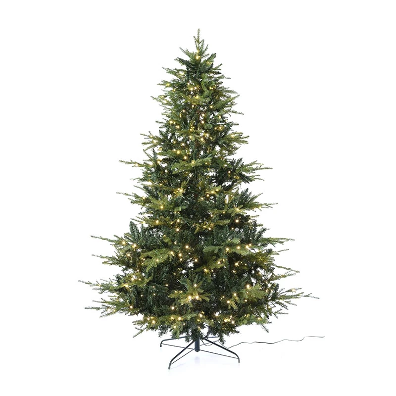 XMAS TREE PRE-LIT NORTH STAR 240CM WITH 650 LEDS