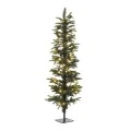 XMAS TREE PRE-LIT PENCIL PINE D40Χ120CM WITH 100 WHITE LED LIGHTS