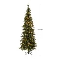 ΔΕΝΔΡΟ PRE-LIT SLIM ALPINE 150EK ΜΕ 150 LED ΛΕΥΚΑ ΛΑΜΠΑΚΙΑ