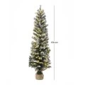 ΔΕΝΔΡΟ PRE-LIT SNOW PENCIL Φ45Χ150ΕΚ ΜΕ 140 ΛΕΥΚΑ ΛΑΜΠΑΚΙΑ