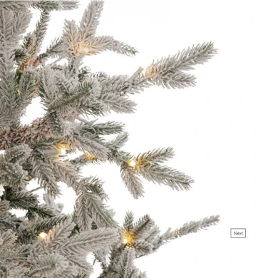 ΔΕΝΔΡΟ PRE-LIT SNOWY CRYSTAL 240ΕΚ ΜΕ 600 LED ΛΕΥΚΑ ΖΕΣΤΑ ΛΑΜΠΑΚΙΑ 8ΠΡΟΓΡΑΜΜΑΤΩΝ