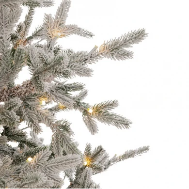 ΔΕΝΔΡΟ PRE-LIT SNOWY CRYSTAL 270ΕΚ ΜΕ 770 LED ΛΕΥΚΑ ΖΕΣΤΑ ΛΑΜΠΑΚΙΑ 8ΠΡΟΓΡΑΜΜΑΤΩΝ