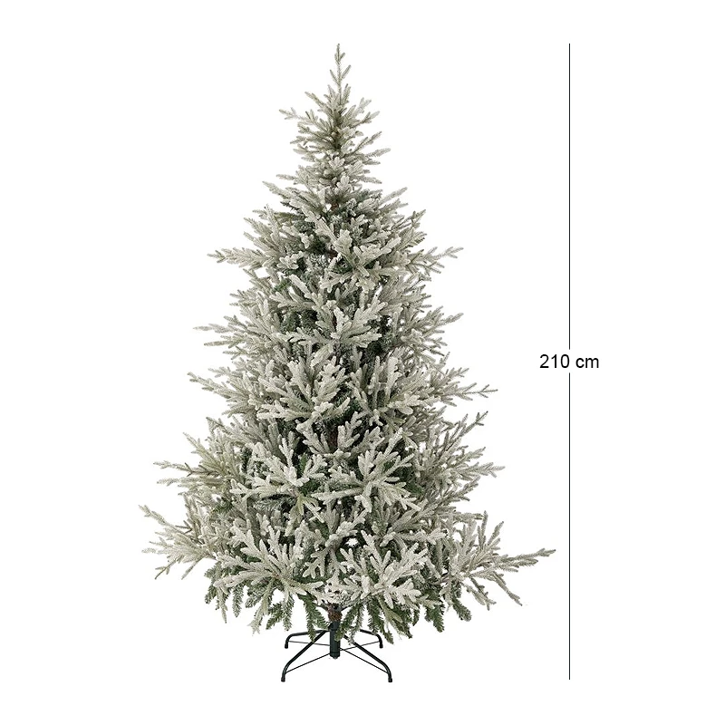 CHRISTMAS SNOWY NORWAY SPRUCE 210CM
