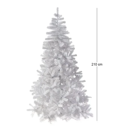WHITE CHRISTMAS TREE SUPER COLORADO DE LUX 210CM