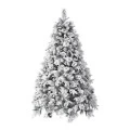 CHRISTMAS TREE FLOCKED ALASKA 240CM