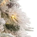 CHRISTMAS TREE PRE-LIT SNOWY WONDERLAND 180CM WITH 260 LED WARM WHITE LIGHTS 8 FUNCTIONS (PE)